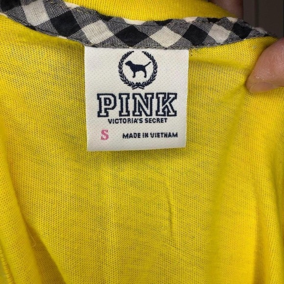 Victoria Secret Pink Shirt Size Small - Picture 4 of 4